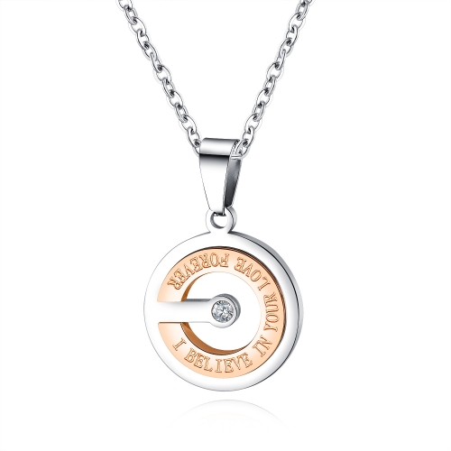 Collar de acero titanio MPKN-0068