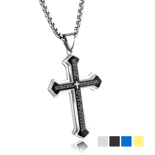 Collar de acero titanio MPKN-0030