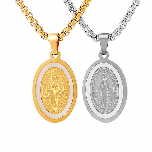 Collar de acero titanio MPKN-0096