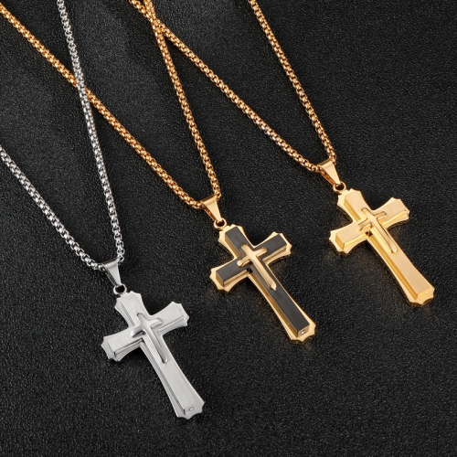 Collar de acero titanio MPKN-0093