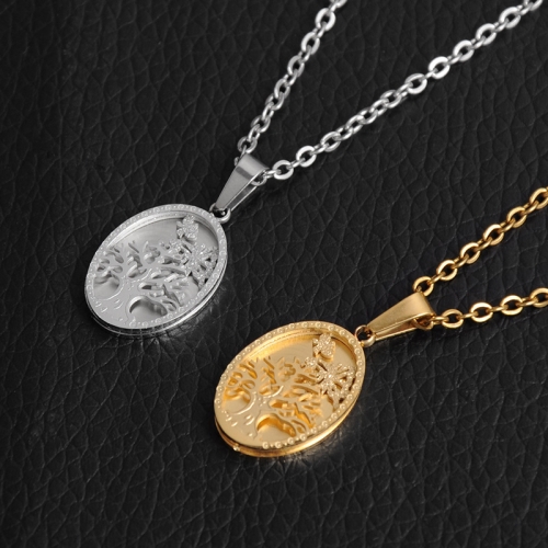 Collar de acero titanio MPKN-00101