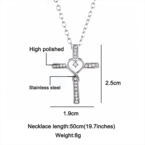 Collar de acero titanio MPKN-00100