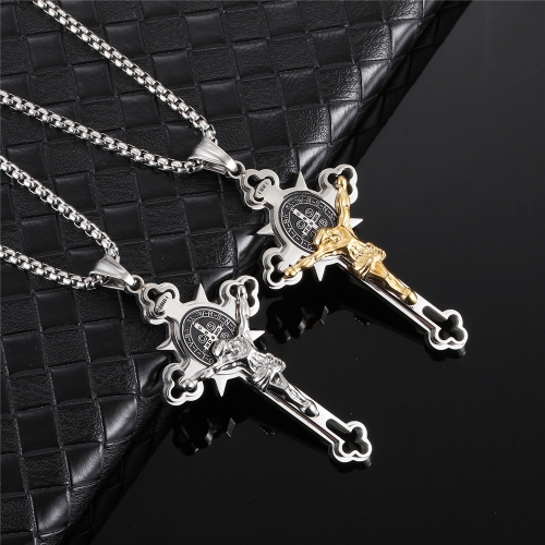 Collar de acero titanio MPKN-0098