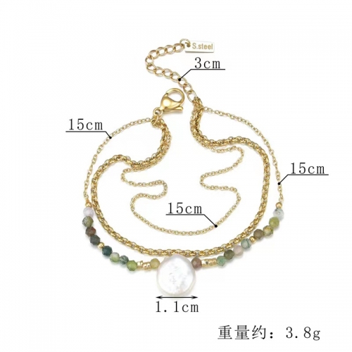 Pulsera De Acero Inoxidable MPKB-1249