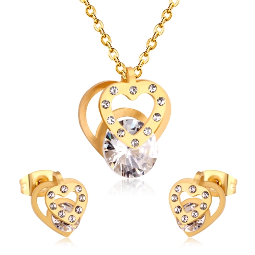 Conjunto de joyas en acero inoxidable MPCJ-A157