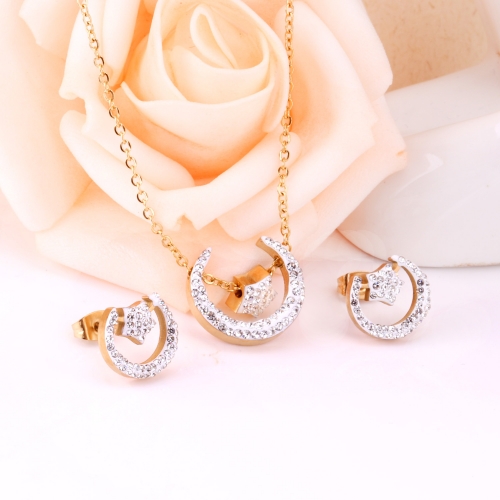 Conjunto de joyas en acero inoxidable MPCJ-A154