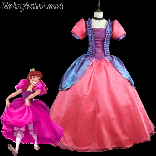 Cinderella Anastasia Drizella Cosplay Costume Fancy Halloween Costumes for Adult Cinderella Sisters Dress Party Outfit
