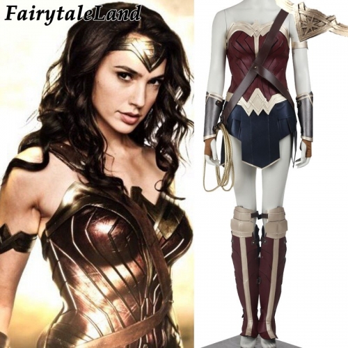 2017 Diana Prince Wonder woman cosplay costume adult Batman v Superman Dawn of Justice cosplay costume wonder woman suit custom