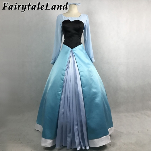 Cartoon Ariel Cosplay Costume Halloween Princess Costumes Cosplay The little Mermaid Ariel Melody Costume