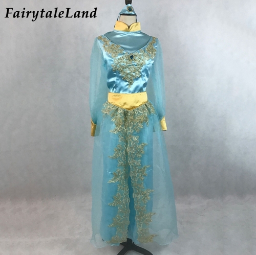 Aladdin and the Magic Lamp costume Halloween costumes Cosplay Princess Jasmine Costume Dance Clothing Fancy Dress Suit