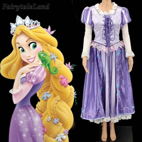 tangled rapunzel dress cosplay