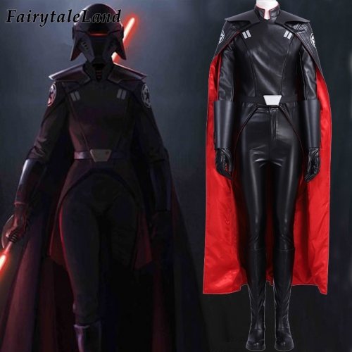 Star Wars Jedi Fallen The Second Sister Cosplay Costume Carnival Halloween Adult Women Officer Outfit The last Jedi Suit