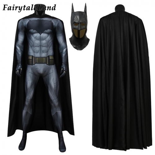 Batman v Superman: Dawn of Justice Batman Bruce Wayne suit  Cosplay Jumpsuit Superhero Printing Zentai