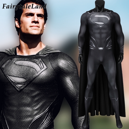 Justice League  Clark Kent Superman suit  Cosplay Jumpsuit Superhero Printing Zentai