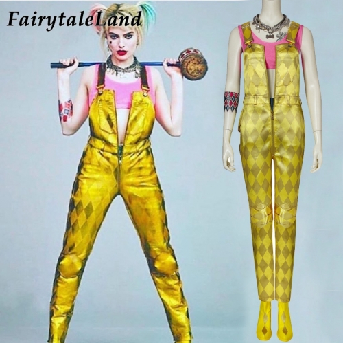 Harley Quinn And Birds of Prey Harley Quinn Cosplay Costume