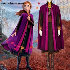 Frozen 2 Princess Anna Cosplay Costume