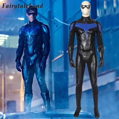 Titans Season 1 Nightwing Dick Grayson Cosplay Costume