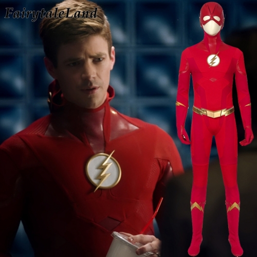 The Flash Season 5  Barry Allen Cosplay Costume