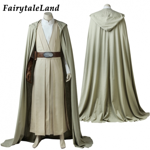 Star Wars The Force Awakens Luke Skywalker Cosplay Costume