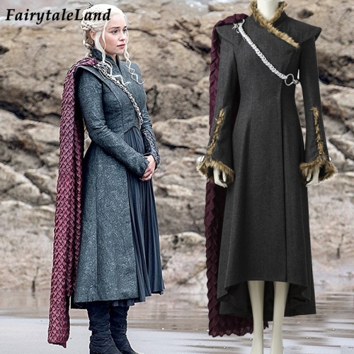 Game of Thrones Season 7 Daenerys Targaryen Cosplay Costume