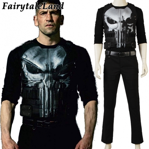The Punisher Season 1 Punisher Cosplay Costume