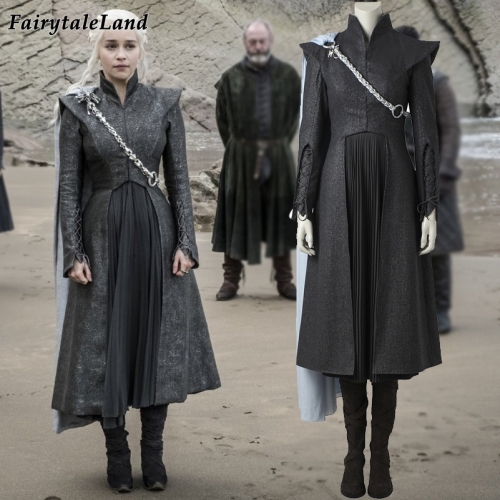 Game of Thrones Season 7 Daenerys Targaryen Cosplay Costume