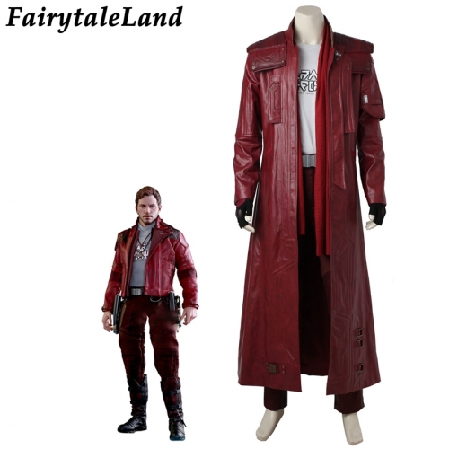 Guardians of the Galaxy Vol. 2 Star-Lord Peter Jason Quill Cosplay Costume
