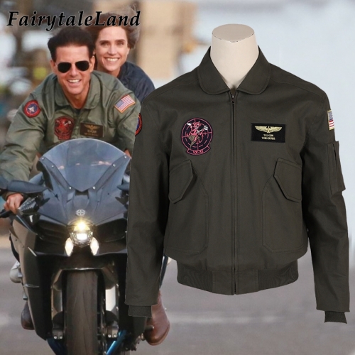 Movie Top Gun: Maverick Tom Cruise Cosplay Costume