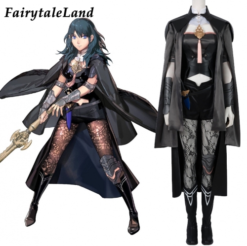 Game Fire Emblem: ThreeHouses Leader Woman Byleth Cosplay Costume For Girl