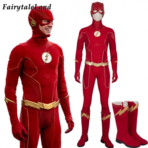 The Flash Season 6 Barry Allen Cosplay Costume