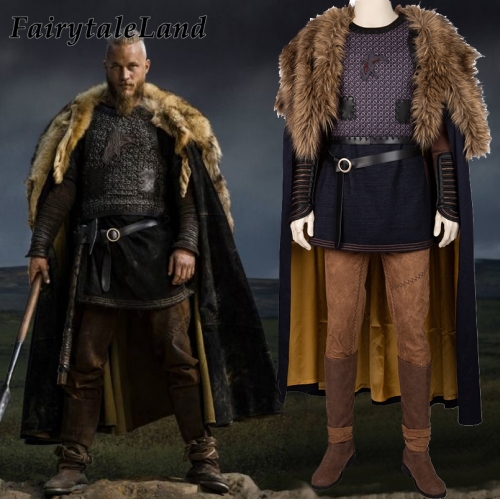Vikings Season 1 Ragnar Lothbrok Cosplay Costume