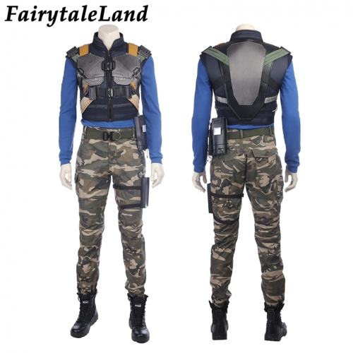 Black Panther Erik Cosplay Costume