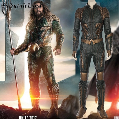 Justice League Aquaman Arthur Curry Cosplay Costume