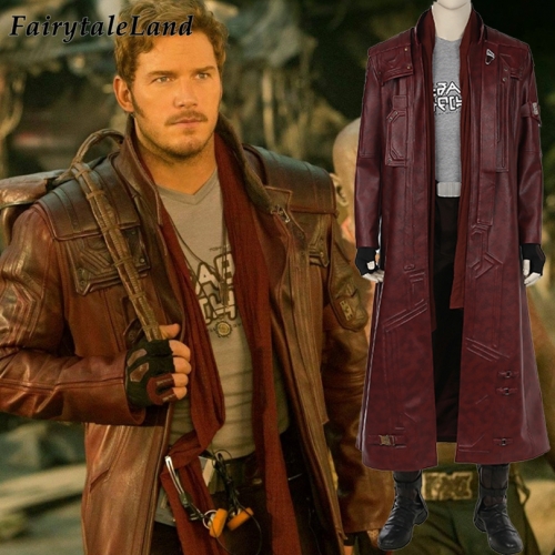 Guardians of the Galaxy  2 Star-Lord Peter Quill Cosplay Costume