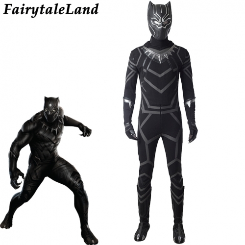 Black Panther T'Challa Cosplay Costume