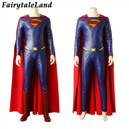 Justice League Superman Clark Kent Cosplay Costume