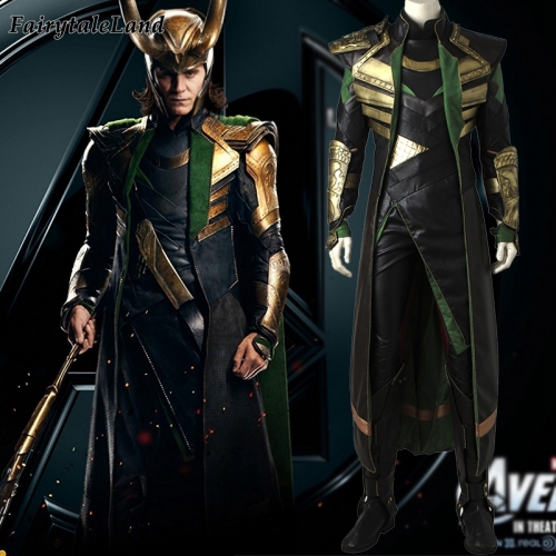 Avengers Loki Cosplay Costume