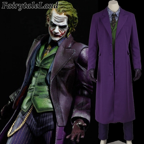 Batman The Dark Knight Joker Cosplay Costume