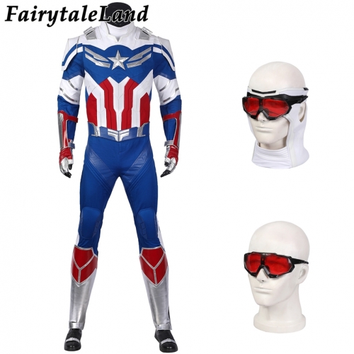 The Falcon and the Winter Soldier Sam Wilson Cosplay Costume