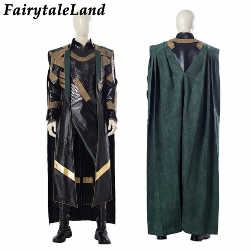 The Avengers Loki Cosplay Costume