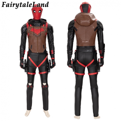 Batman Gotham Knights Red Hood Cosplay Costume