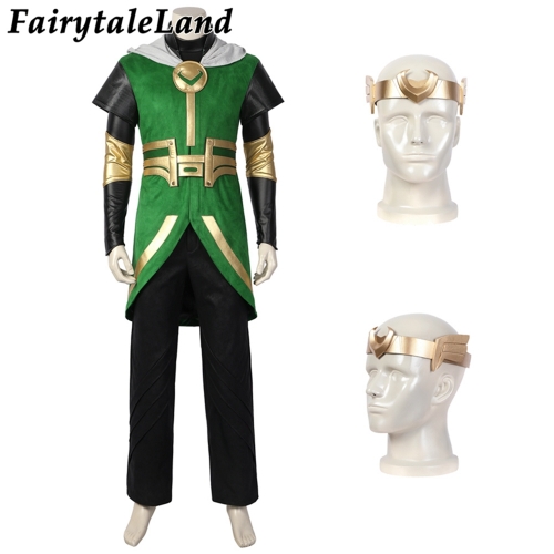 Loki Season One Kid Loki Cosplay Costume