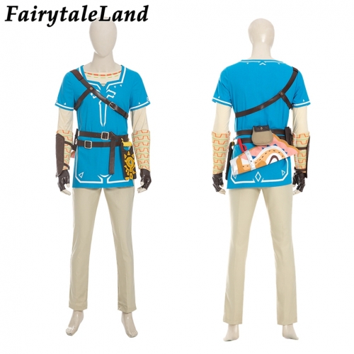 The Legend of Zelda: Breath of the Wild Link Cosplay Costume