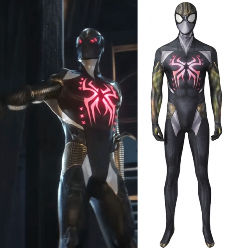 Midnight Suns Spider-Man Cosplay Costume Peter Parker Jumpsuit