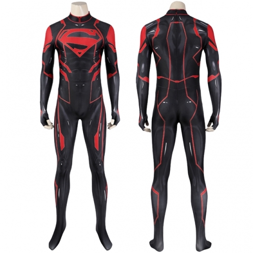 Superboy New 52 Suit Cosplay Costume Printing Zentai