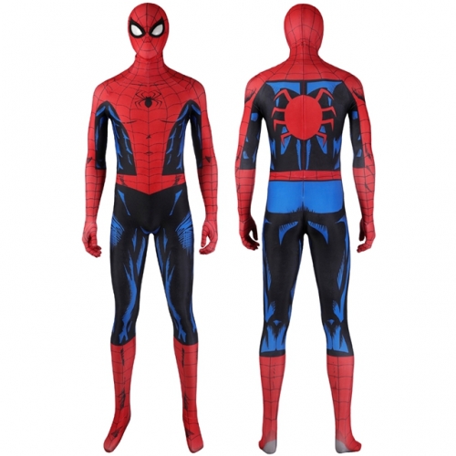 Spiderman Ps5 Vintage Comic Book Suit Cosplay Costume Printing Zentai
