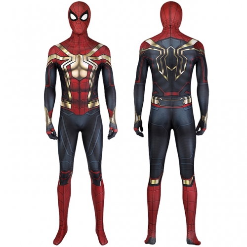 Spider-Man 3 No Way Home Peter Parker Integrated Suit Cosplay Costume Printing Zentai