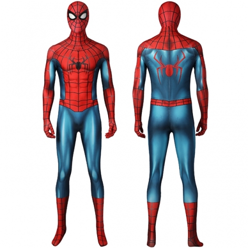 Spider-Man 3 No Way Home Peter Parker Classic Suit Cosplay Costume Printing Zentai
