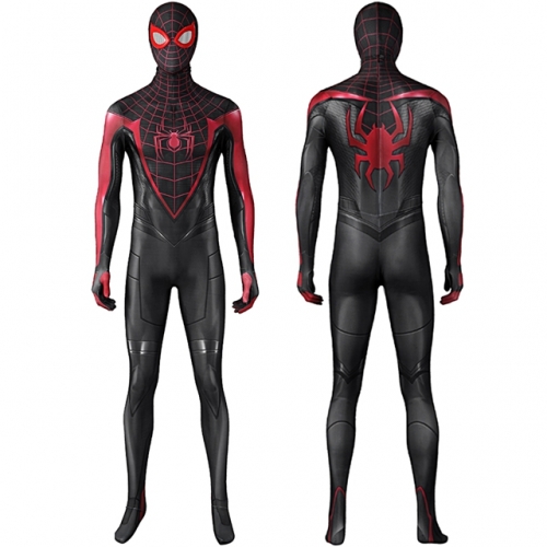 Marvel Spiderman PS5 2 Miles Morales Cosplay Spider-Man Costume Printing Zentai