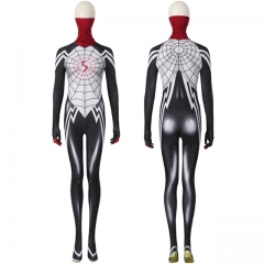 Silk Cindy Moon Spiderman Suit Cosplay Costume Printing Zentai